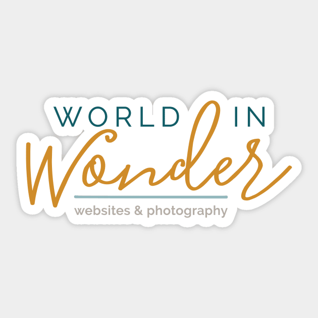 WIW Apparel Option 2 Sticker by World in Wonder